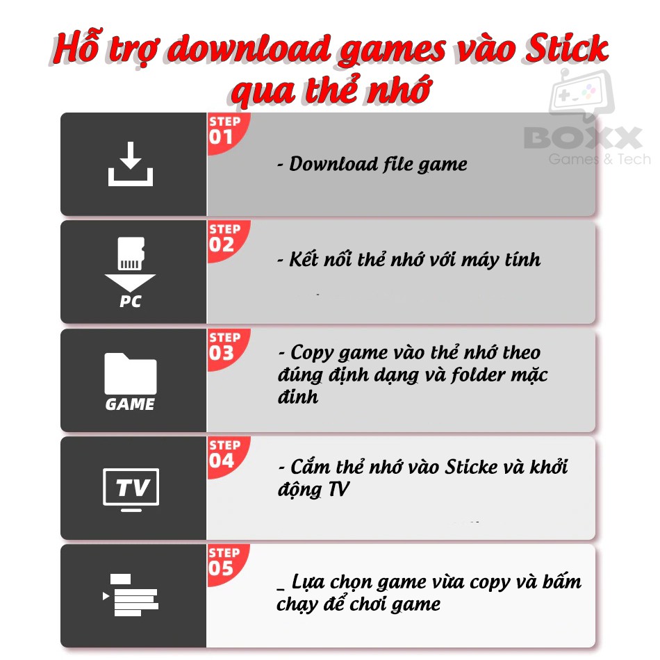 Máy chơi Game Stick 4k, máy điện tử 4 nút PS1, PSP, Nintendo, FC, Gameboy, NES, SNES, Game Thùng