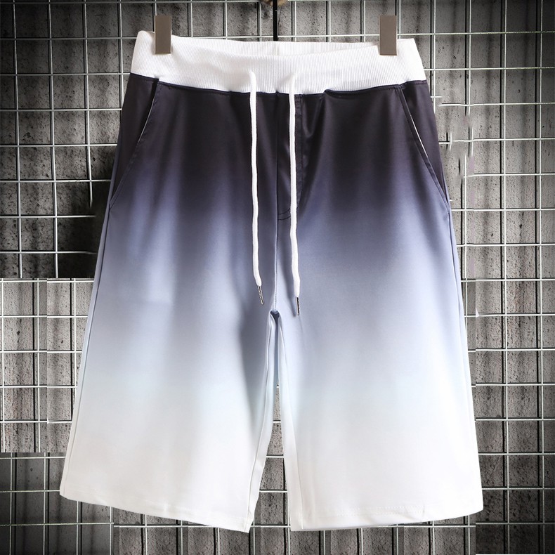 Bộ Quần Áo Thun Nam Loang Màu Kiểu Omber Độc Đáo Áo Tay Ngắn Cổ Tròn Phối Quần Short Đùi ZENKODLMEN SET NAM 90000118 | BigBuy360 - bigbuy360.vn