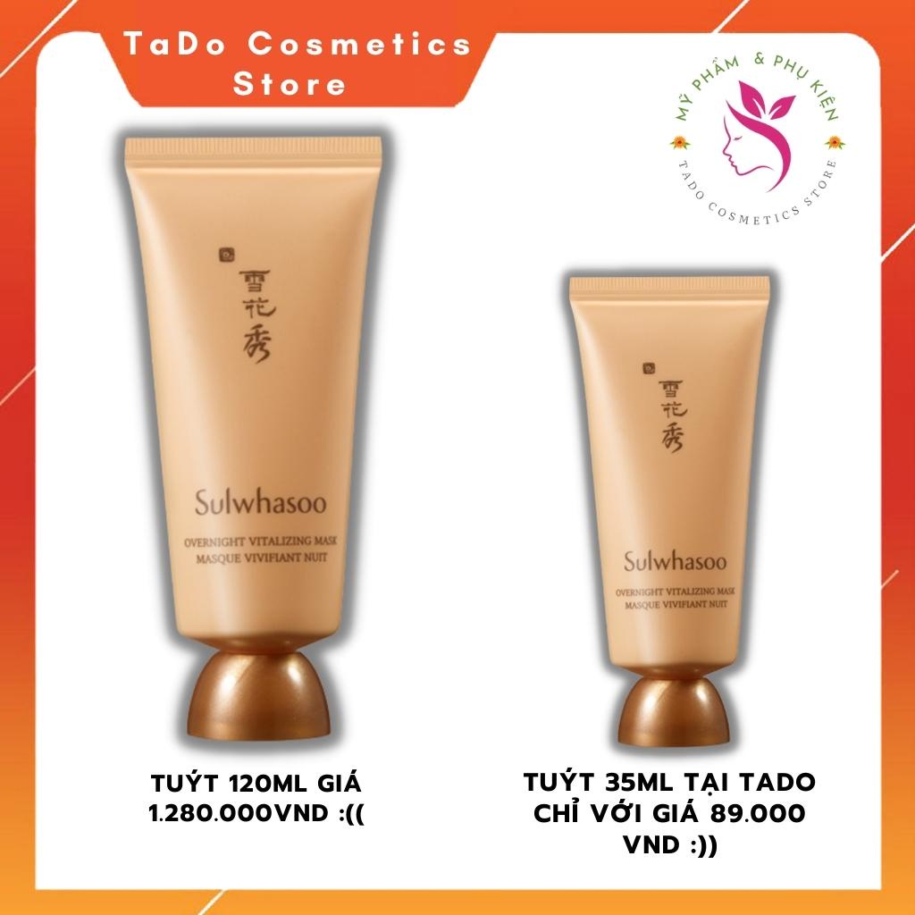 Mặt nạ ngủ Sulwhasoo 35ml , mặt nạ dưỡng da chiết xuất nhân sâm , làm săn chắc da ,mềm mịn da , se khít lỗ chân lông