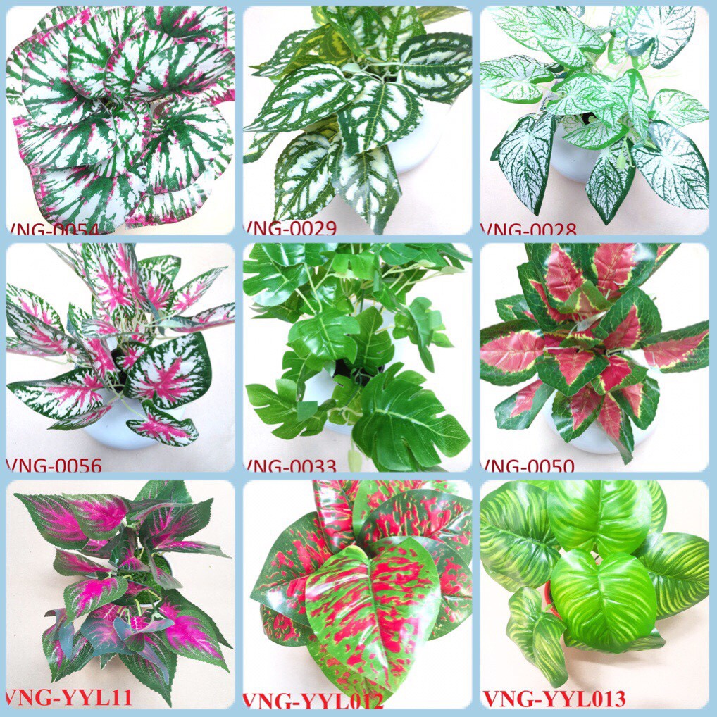 Cây nhân tạo - Cây giả trang trí tường, nhà cửa, decor, cây giả cắm chậu