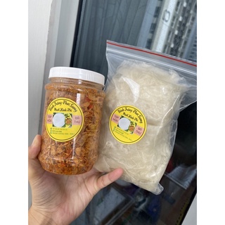 COMBO 500Gr BÁNH TRÁNG PHƠI SƯƠNG + 200GR MUỐI HÀNH PHI
