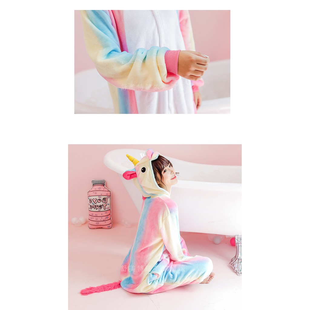 bộ đồ thú kì lân màu ngọt ngào | BigBuy360 - bigbuy360.vn