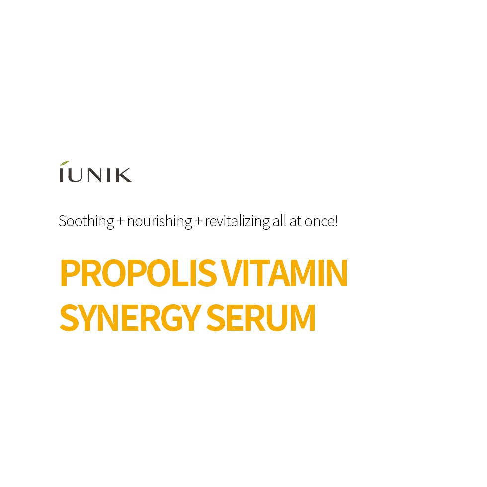 Tinh Chất vitamin iunik propolis 50ml Dưỡng Da Hiệu Quả