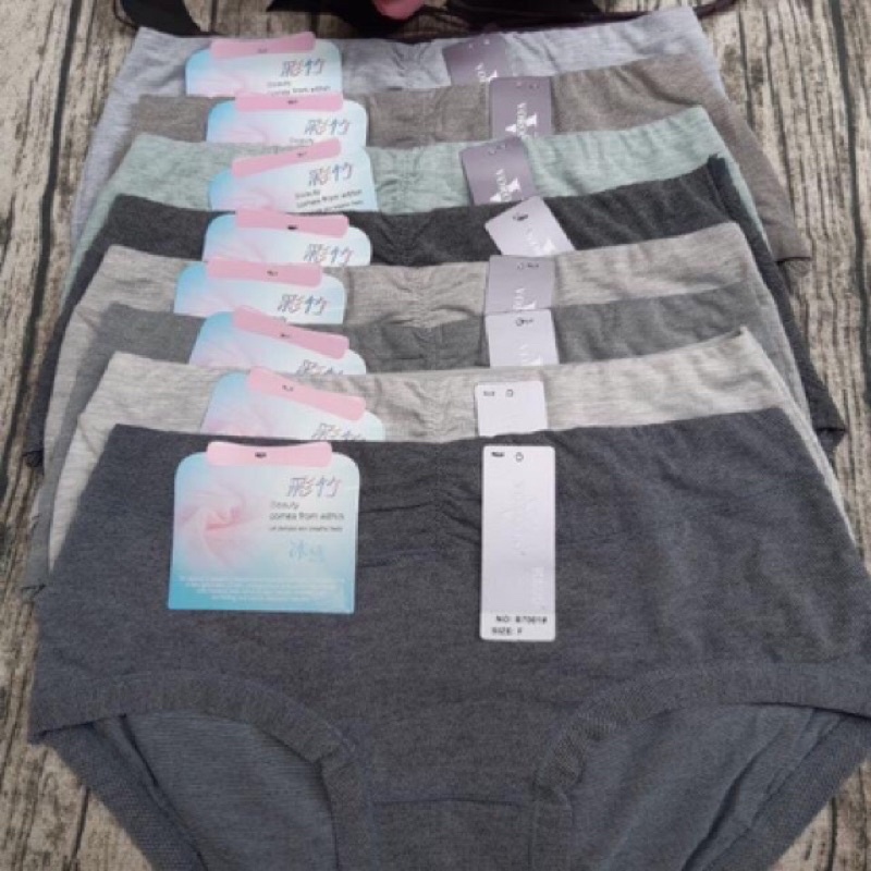 (7001) combo 10 quần lót cotton than tre hoạt tính kháng khuẩn Nhật