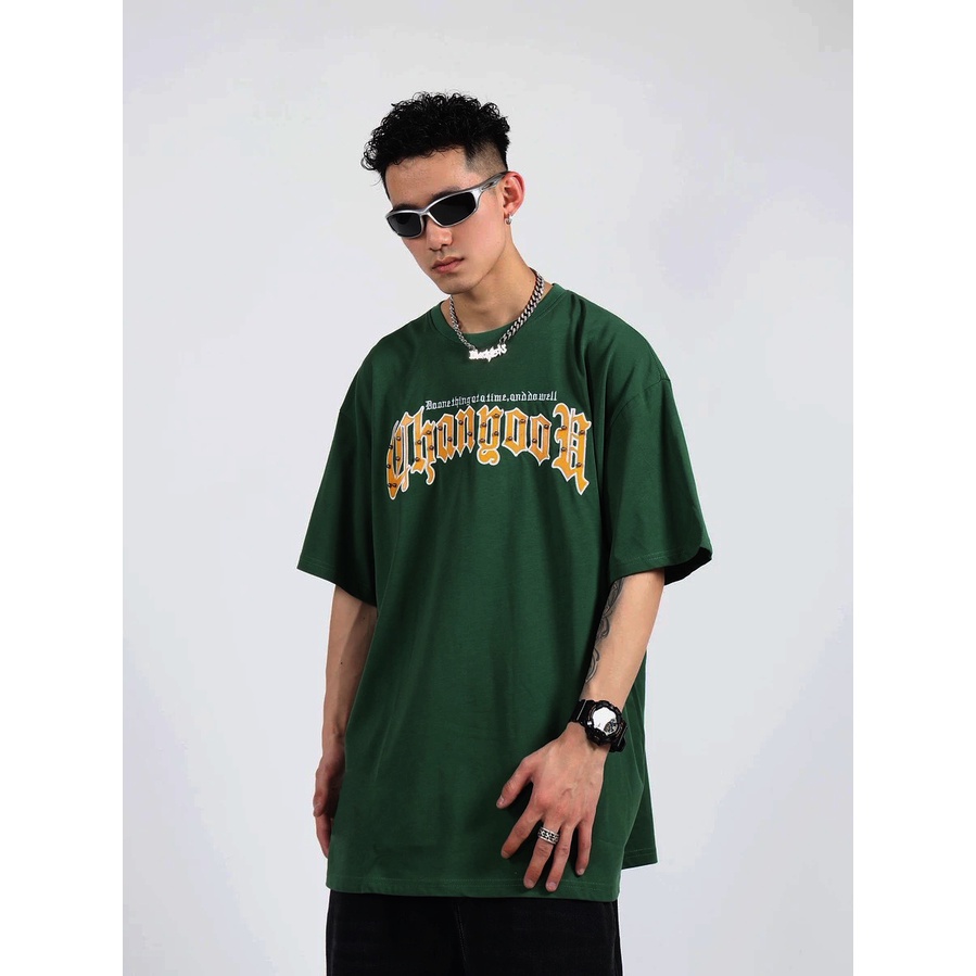 Áo thun tay ngắn form rộng chất cotton có 4 màu - Changu T-Shirt