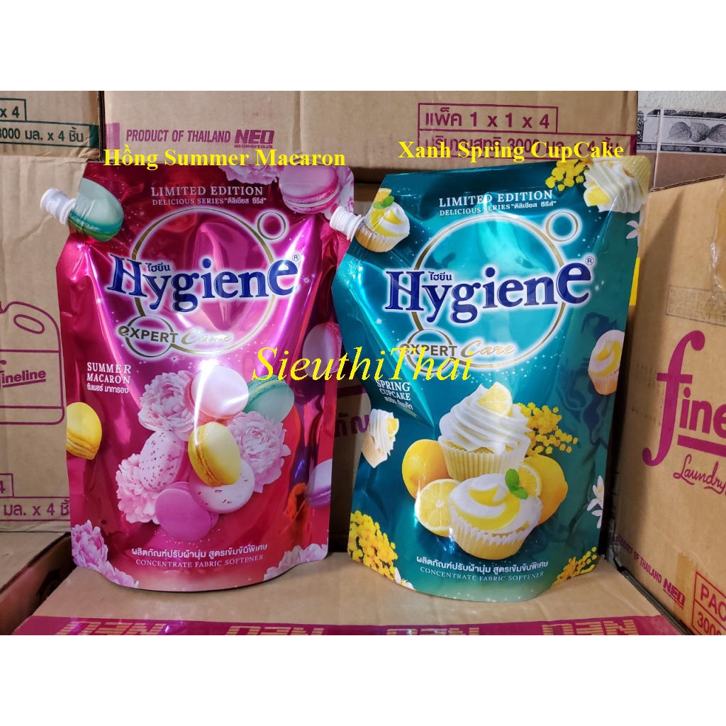 Nước xả vải chính hãng Hygiene đậm đặc Thái Lan