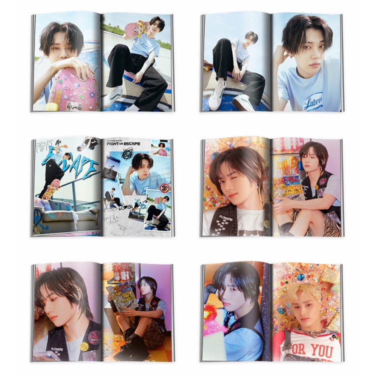 Album ảnh Mini hình nhóm nhạc TXT FIGHT OR ESCAPE