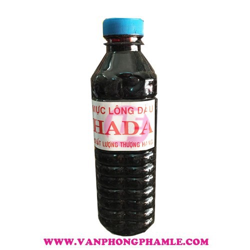 Mực lông dầu Hada chai nước suối 330 ml (Chai)