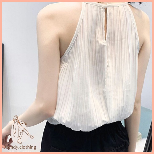 [Hàng Cao Cấp Loại 1 + Ảnh Thật] - Áo Sát Nách Xếp Ly Cực Hot CendyClothing - CD051