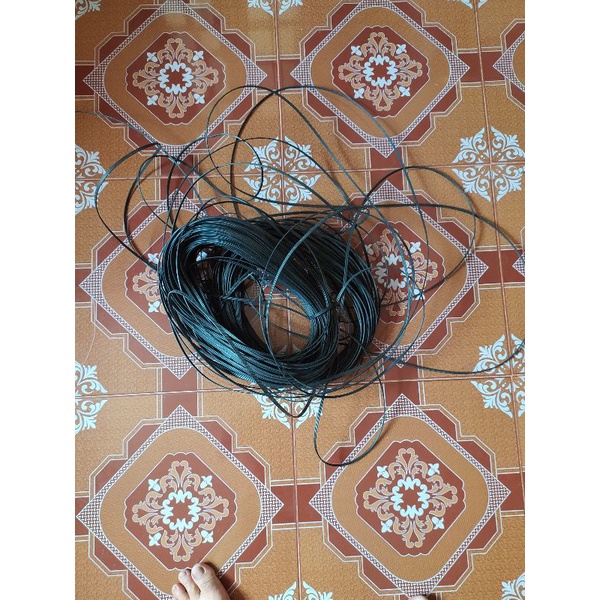 Dây thép bọc nhựa  buộc làm giàn 1kg