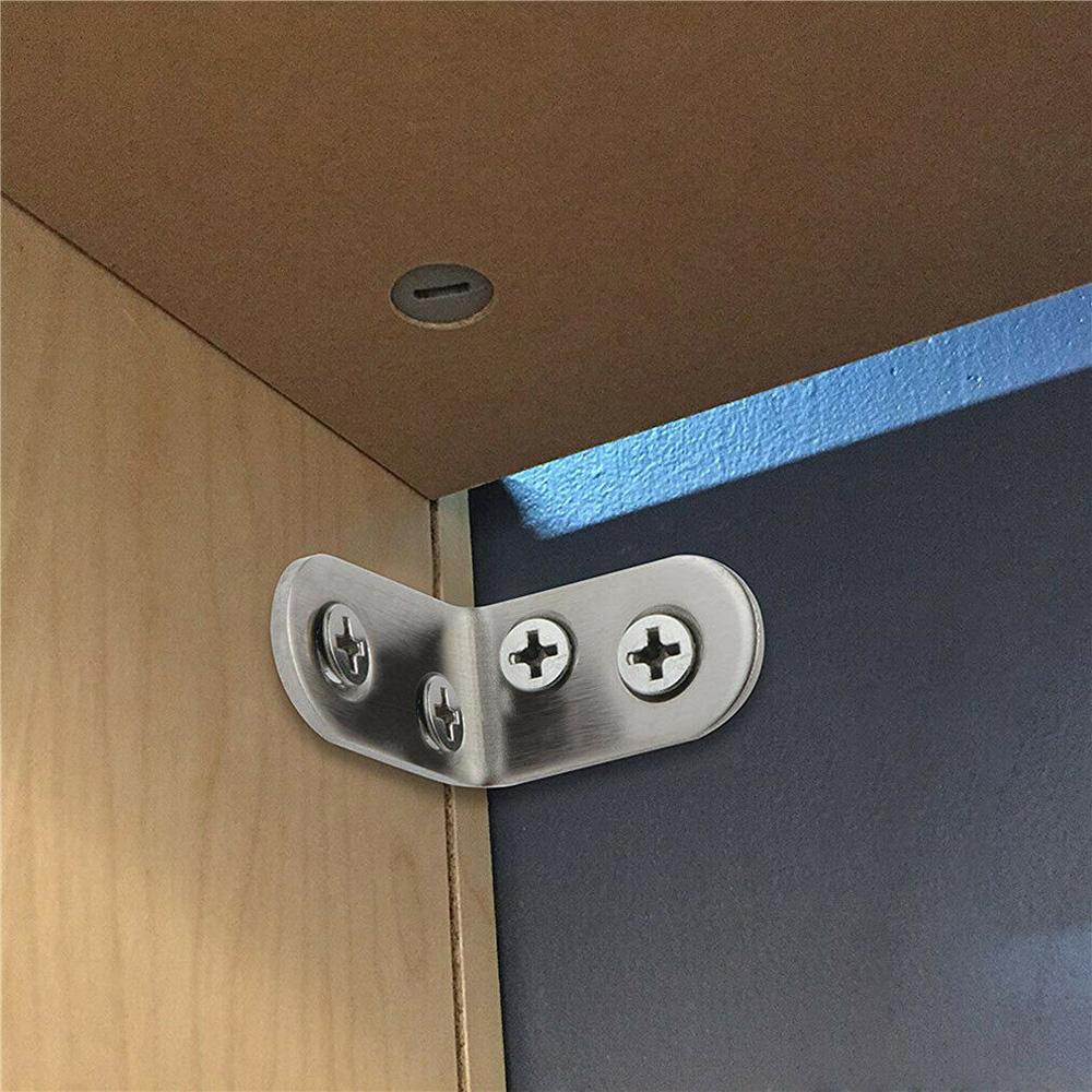 Giá Đỡ Góc Tủ Nội Thất Bằng Thép Không Gỉ