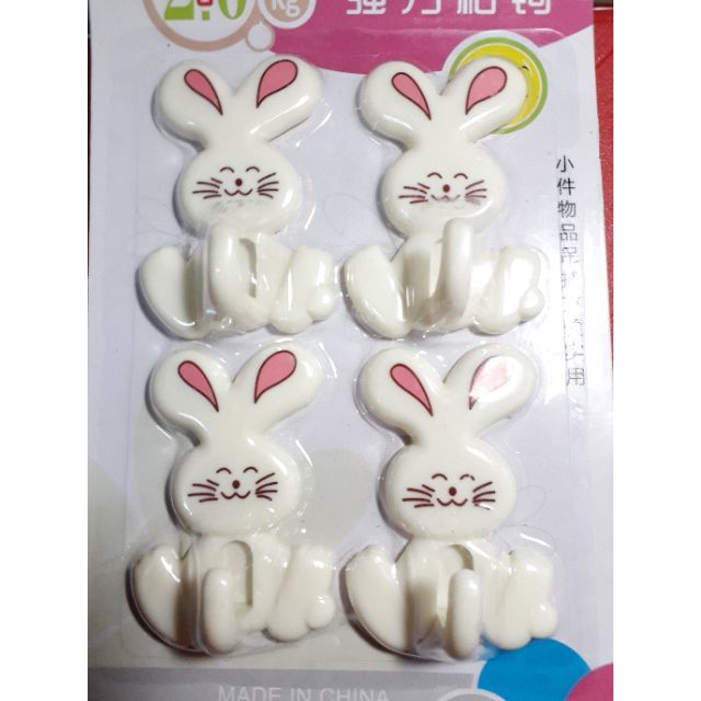 Móc dán tường - 4 cái