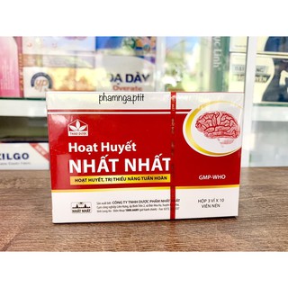 Hoạt huyết Nhất Nhất (hộp 30 viên)