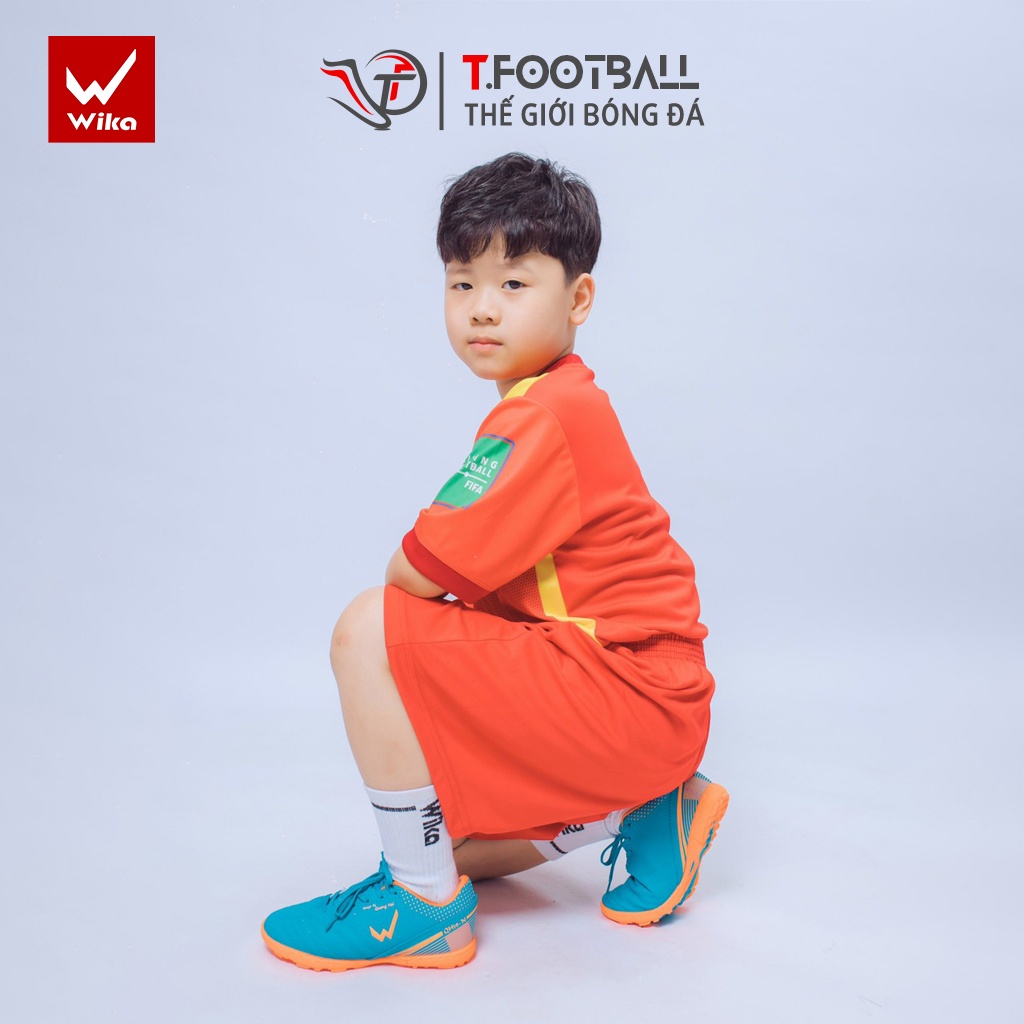 Giày Đá Bóng Trẻ Em QH19 NEO KID Da Microfiber Siêu Mềm Mại