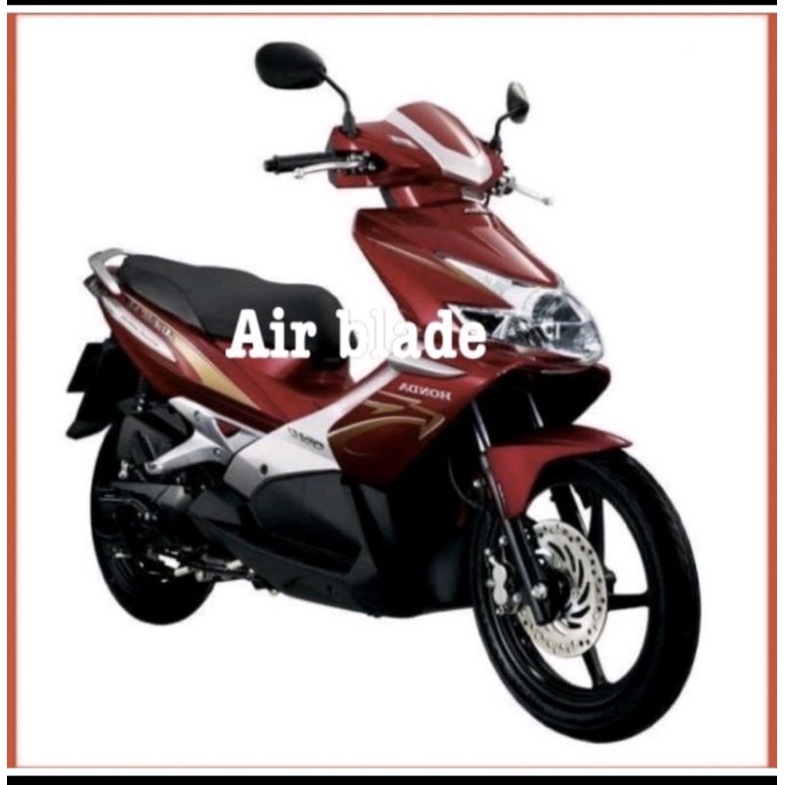 Ốp bô Airblack 2008-2010. ốp che bô AB 2010 chống nóng.