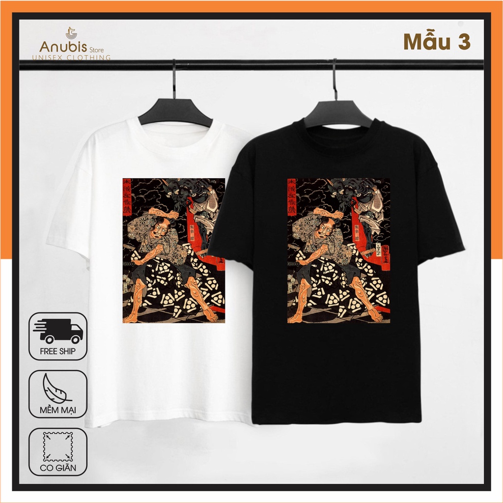 ÁO THUN SAMURAI NHẬT BẢN UNISEX Anubis Store
