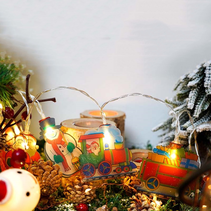 Dây Đèn Led Bằng Đồng Dùng Trang Trí Cây Thông Giáng Sinh