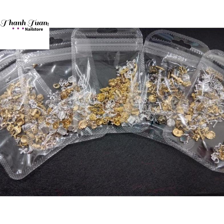 Phụ kiện charm nail cao cấp chủ đề đại dương, thánh giá siêu đẹp  - Phụ kiện đồ nail