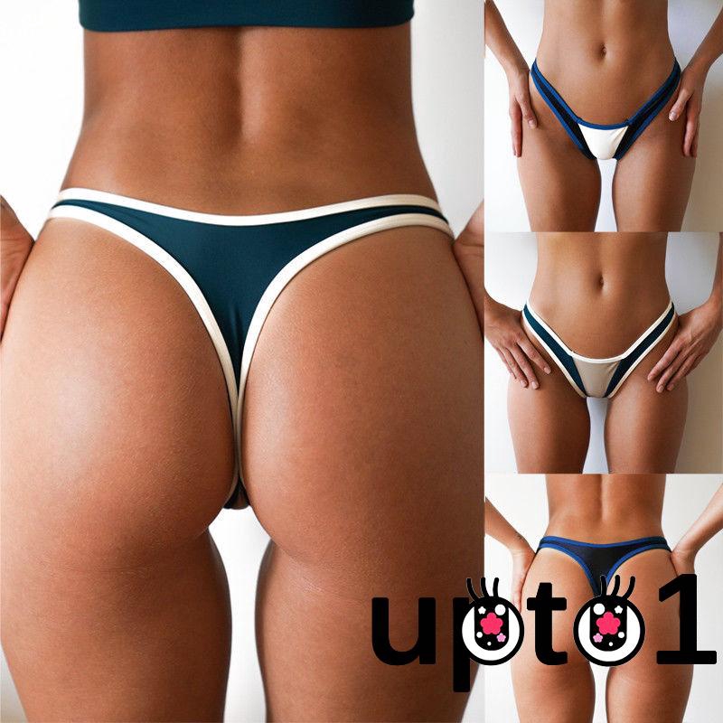 Quần lót chữ T tông màu nóng phong cách Brazilian quyến rũ gợi cảm cho nữ