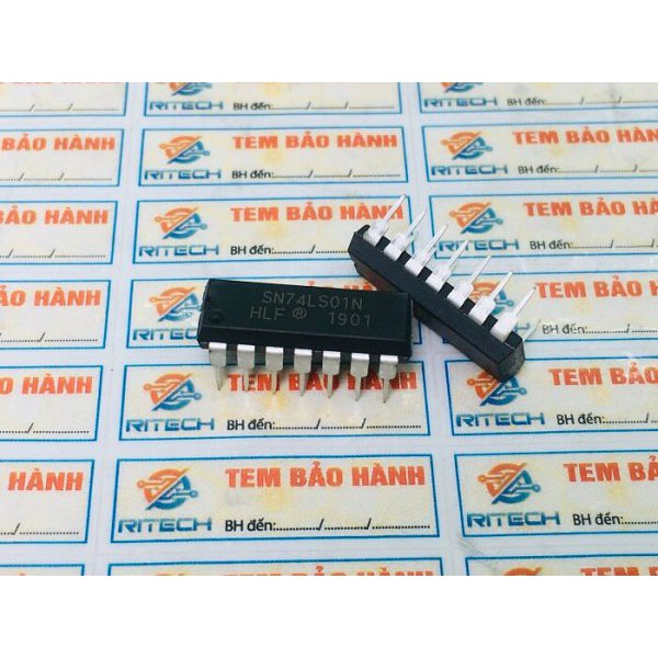 Combo 6 chiếc SN74LS01N 74LS01 IC số DIP-14