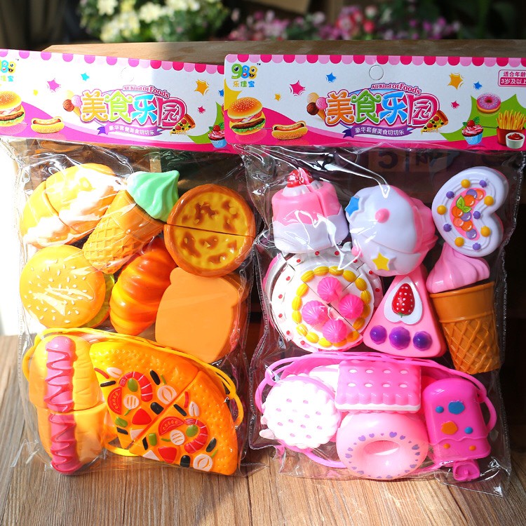 Đồ chơi cắt bánh 10-11 chi tiết