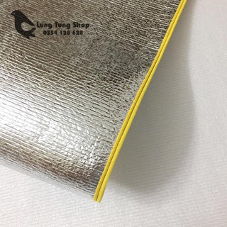 [ Dày 3.5ly - Viền vàng ] Chiếu ngủ trưa văn phòng cá nhân viền vàng