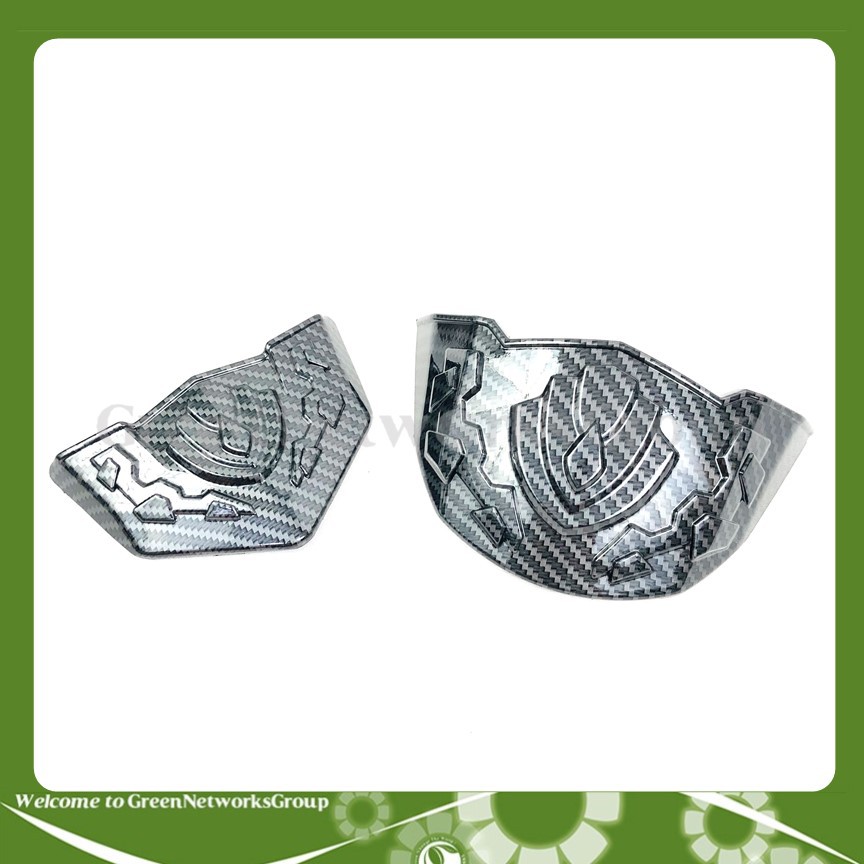 Ốp mỏ dè carbon trước sau xe AIRBLADE 2020 Greennetworks