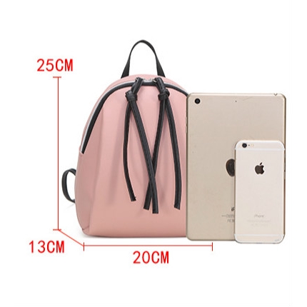 Ba lô đeo vai nhỏ gọn phong cách Hàn Quốc năng động cho nữ