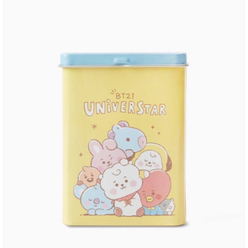 Băng keo cá nhân BT21 Baby (1 hộp) | Teen Case Aqua Band chính hãng