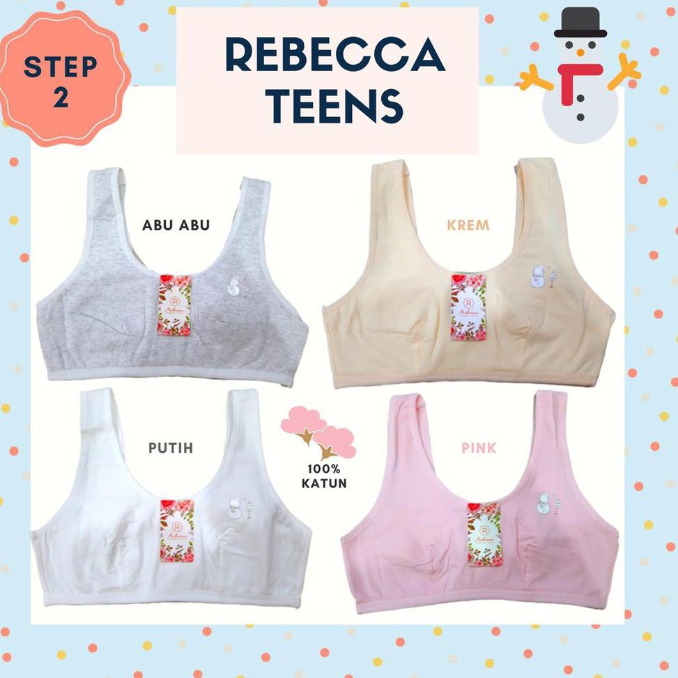 Áo Ngực Thể Thao Rebecca 604 Miniset Step 2 / Bh Teen / Bán Bh / Bra / Bh / 2 Bh