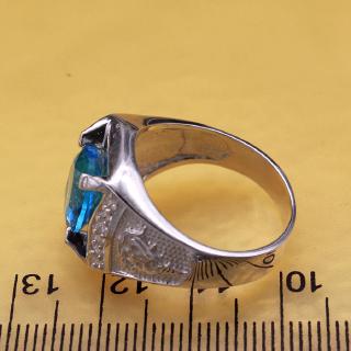 Nhẫn nam bạc Hiểu Minh NA347S