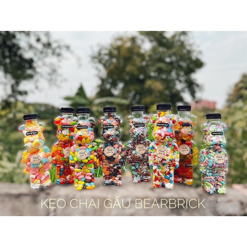 CHAI GẤU BEARBRICK KẸO CÁC LOẠI