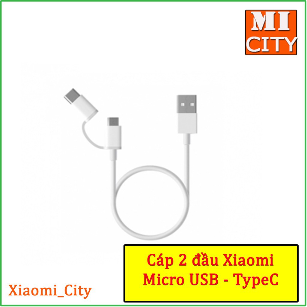 Cáp Zmi 2 đầu Micro USB- Type C ( Dài 1m & 30cm )