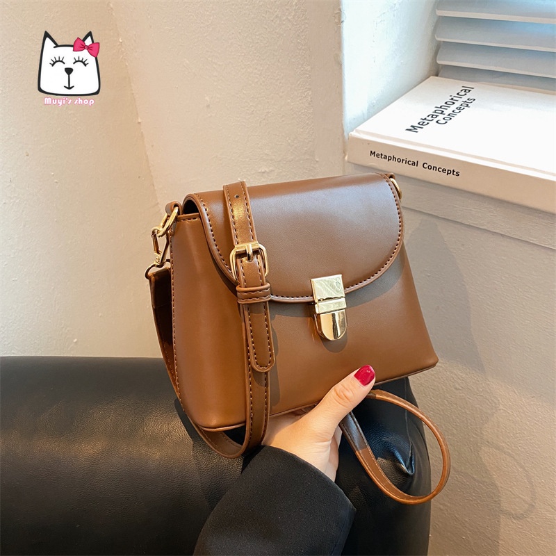 Túi Xách bucket Đeo Vai Phong Cách Thời Trang retro Dành Cho Nữ