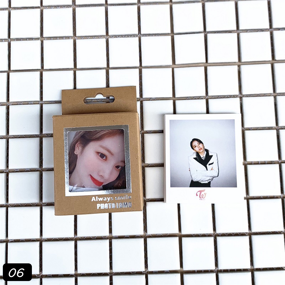 Hộp 40 Ảnh Thẻ Lomo Nhóm Nhạc Bts Blackpink Seventeen Got7