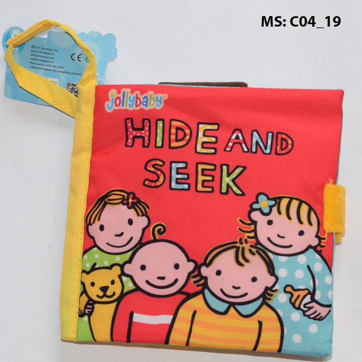 Sách vải Hide and seek