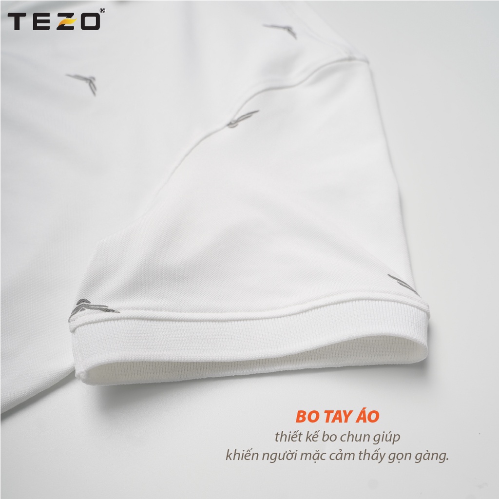 Áo polo nam Tezo  thun nam phối màu lịch sự trẻ trung năng động 2112APCH03