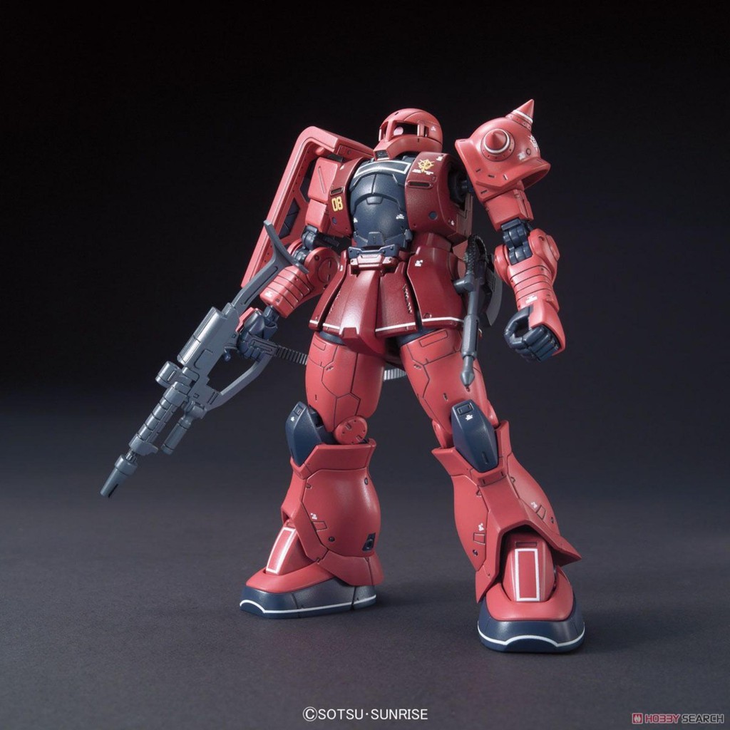 Đồ chơi Lắp ráp Mô hình Gundam Bandai 1/144 HG GTO MS-05S Char Aznable`s Zaku I Serie HG Gundam The Origin