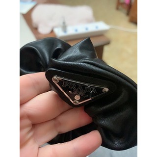 Cột Tóc Scrunchies P da PU ( ảnh khách fb )