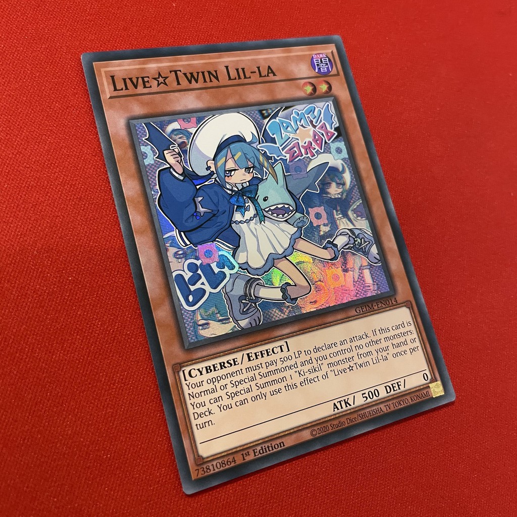 [EN-JP][Thẻ Bài Yugioh Chính Hãng] Live Twin Lil-La