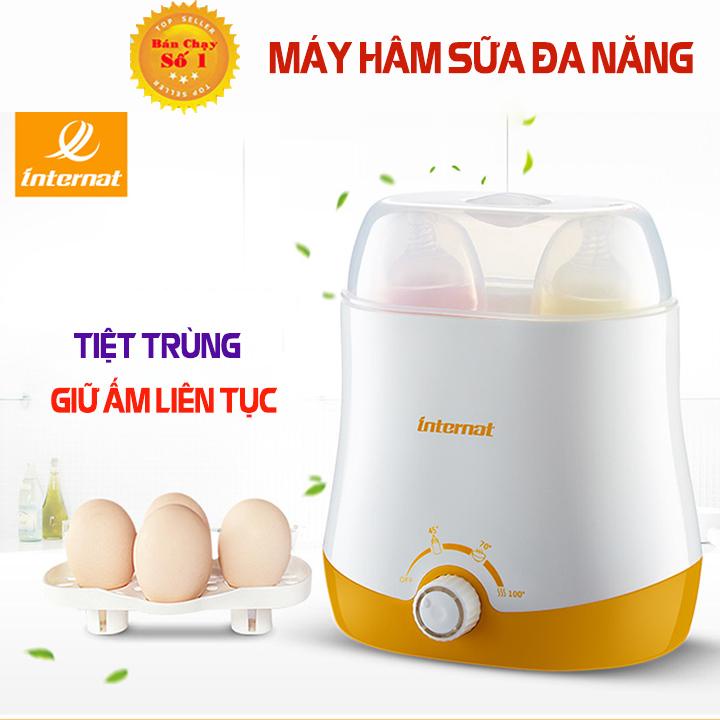 Máy hâm sữa và tiệt trùng đôi INTERNAT
