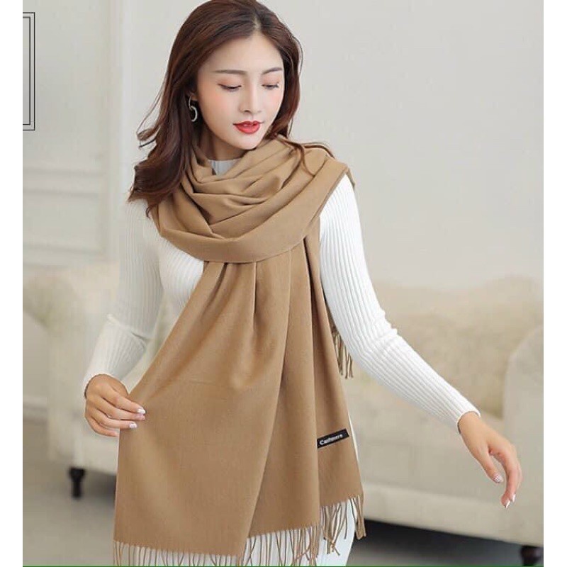 ❤ GIÁ SẬP SÀN ❤ Khăn quàng cổ len nữ cashmere mùa đông Dày Mịn Hàng Quảng Châu phong cách thời trang Siêu Đẹp