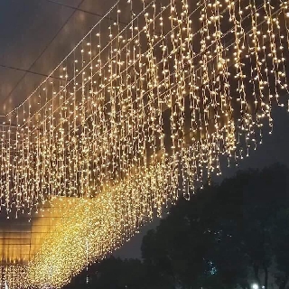 ĐÈN LED MÀNH THẢ TRANG TRÍ 4M - 24 SỢI ÁNH SÁNG VÀNG