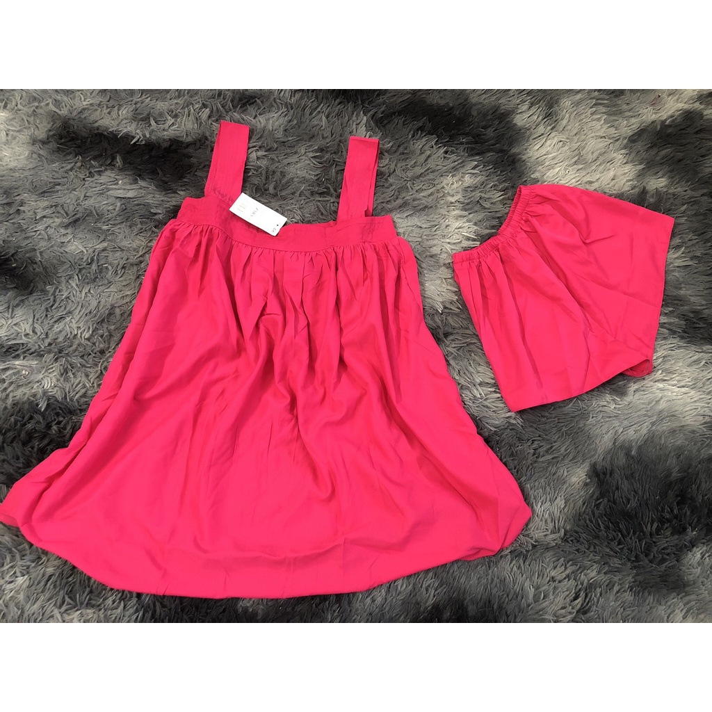 Váy Maxi 2 Dây có Tặng Kèm Quần đi chơi du lịch biển Chun Ngực thun chéo lưng dáng đầm babydoll Sau Siêu Xinh 123SHOP | BigBuy360 - bigbuy360.vn