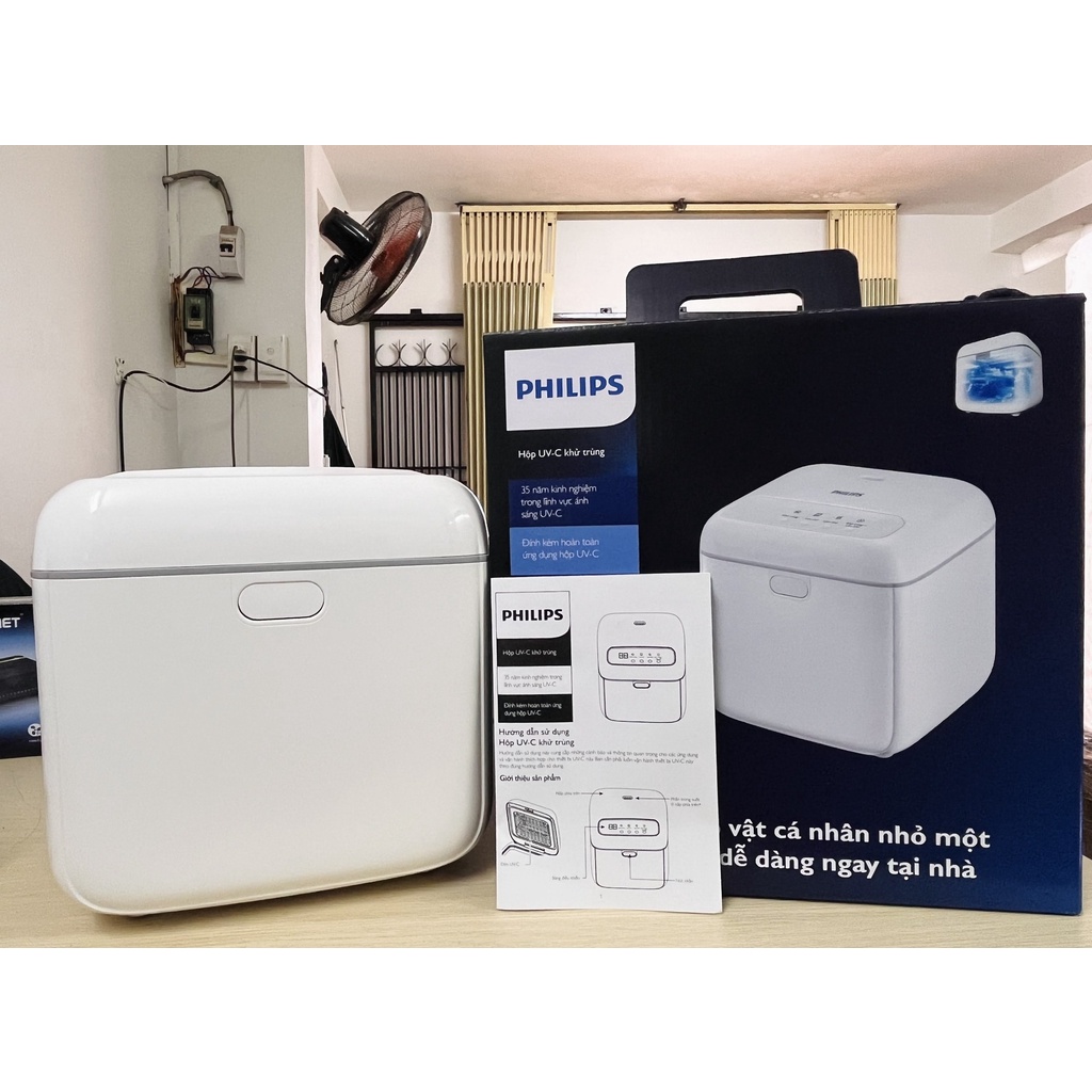 Hộp khử trùng Philips UV-C Disinfection Box HÀNG CHÍNH HÃNG