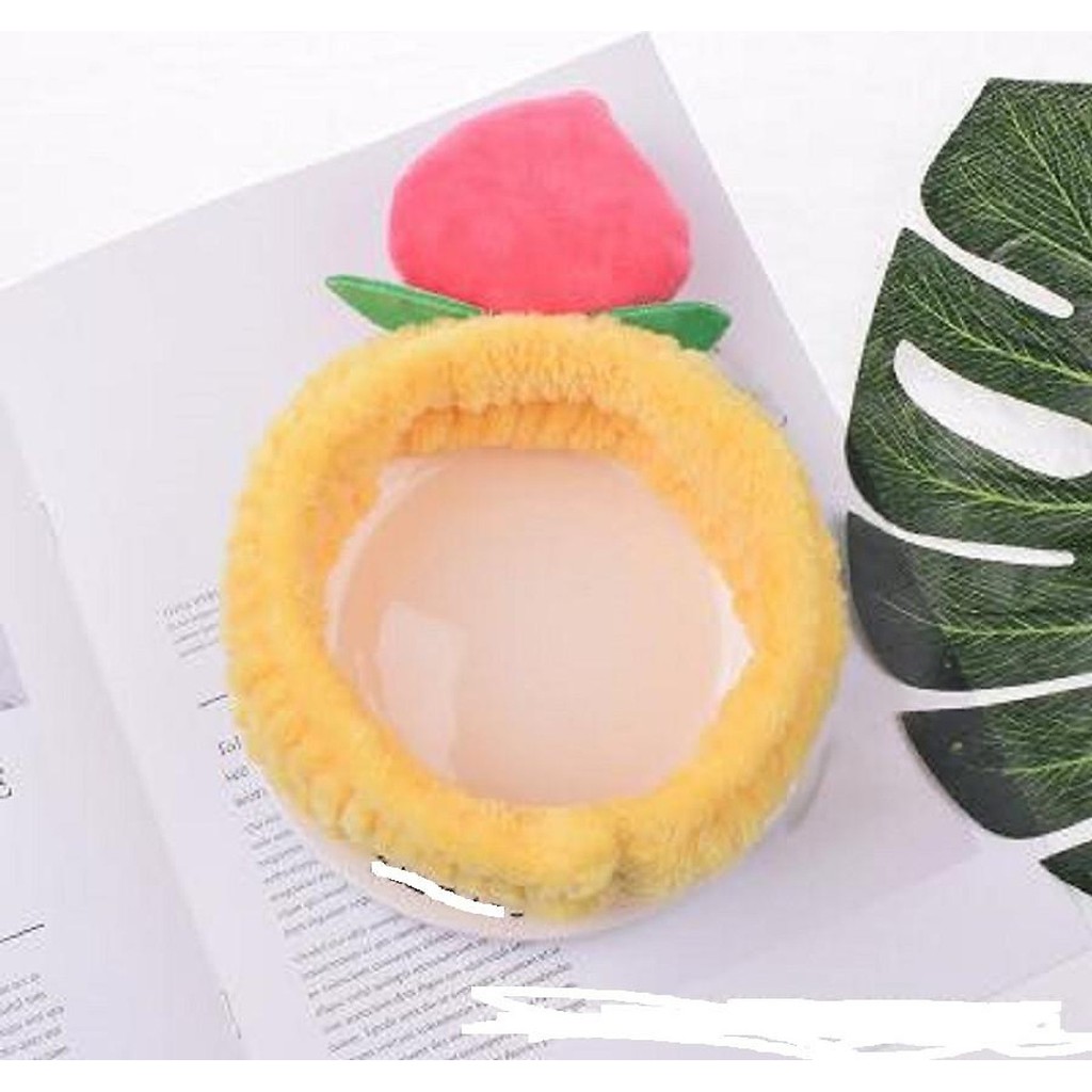 Băng Đô Cài Tóc Hình Trái Đào 3D Xinh Xắn Cho Nữ Siêu HOTHIT | BigBuy360 - bigbuy360.vn