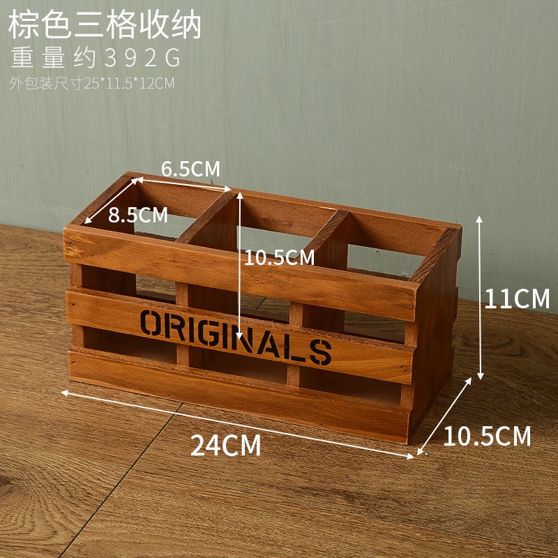 Giỏ Đựng Đồ Dùng Bằng Gỗ Trơn Thiết Kế Độc Đáo Tiện Dụng Cho Gia Đình Giá Đỡ