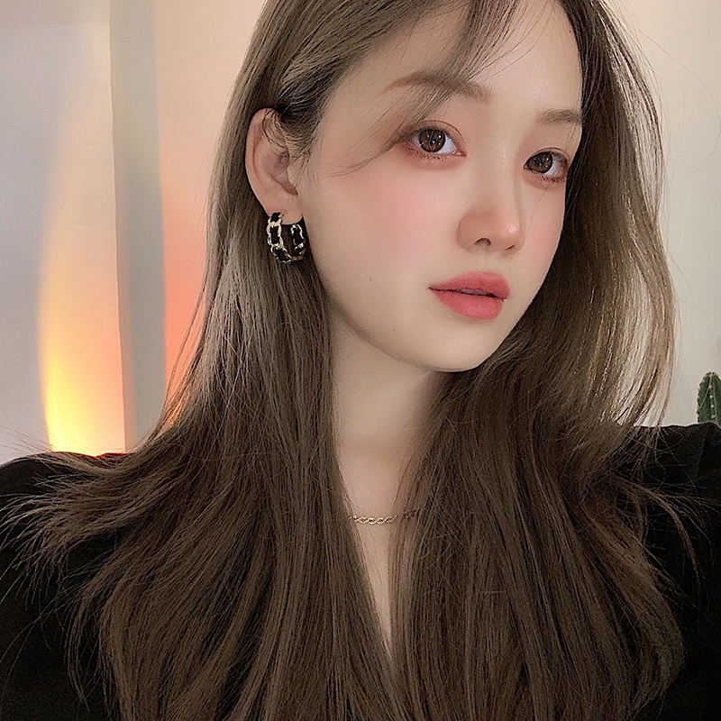 Khuyên Tai Chuỗi Xoắn Hình Chữ C Phong Cách Cổ Điển Thời Trang 2022 Dành Cho Bạn Nữ