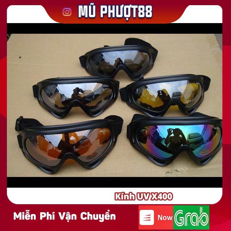 KÍNH UV - Kính DÂY ĐEO XE MÁY X400 - CHỐNG TIA UV