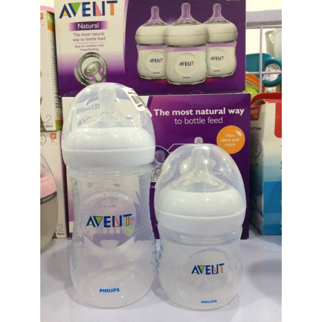 Bình sữa AVENT Natural 125ml/260ml